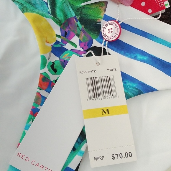 Red Carter Shore Club Elle Hipster Bikini Bottom, Multi, Medium - Picture 7 of 10